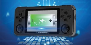 Konsola przenośna Anbernic Konsola Anbernic RG351P czarny/black 12