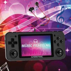 Konsola przenośna Anbernic Konsola Anbernic RG351P czarny/black 5