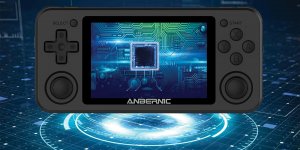 Konsola przenośna Anbernic Konsola Anbernic RG351P czarny/black 10