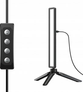 Apexel Lampa Led Na Monitor + Klips + Statyw / 3x Iso + 1.4" Do Vlog Livechat / Apexel Apl-fl06 8