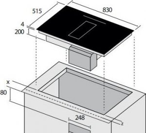 Płyta grzewcza Concept Płyta indukcyjna z okapem IDV6083bc 16