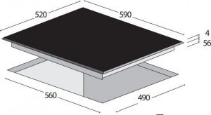 Płyta grzewcza Concept Płyta indukcyjna do zabudowy IDV4360 2
