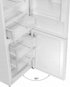 Lodówka Concept Lodówka z zamrażarką WHITE LK6560wh 6