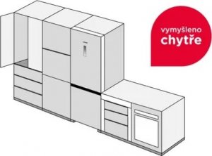 Lodówka Concept Lodówka z zamrażarką SINFONIA LK6560ss 15