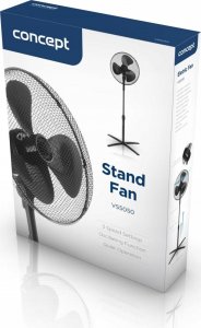 Wentylator Concept Wentylator stojący czarny VS5050 9