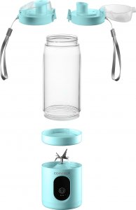 Blender kielichowy Concept Solution FitMaker Błękitny SM4002 6