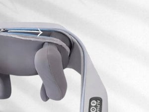 Masażer Alpha MASAŻER DO SZYI KARKU CIAŁA PLECÓW PODGRZEWANY KOŁNIERZ PAS MASUJĄCY ALPHA 3