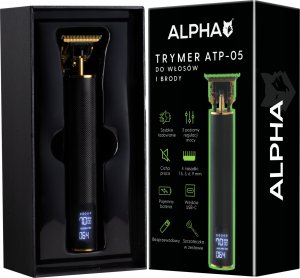 Trymer Alpha MASZYNKA TRYMER DO STRZYŻENIA GOLENIA WŁOSÓW BRODY ALPHA 5