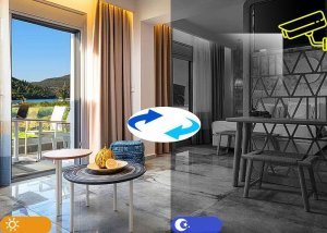 Kamera IP EASYCAM Bezprzewodowy zestaw do monitoringu EasyCam Wi-Fi 4 kamery 3MPx audio 16