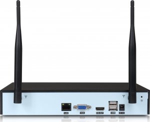 Kamera IP EASYCAM Bezprzewodowy zestaw do monitoringu EasyCam Wi-Fi 4 kamery 3MPx audio 3