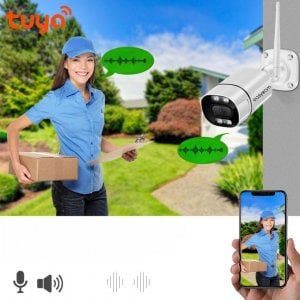 Kamera IP EASYCAM Bezprzewodowy zestaw do monitoringu EasyCam Wi-Fi 4 kamery 3MPx audio 7