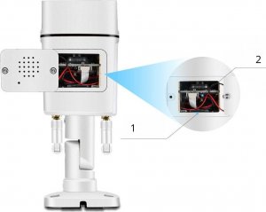 Kamera IP EASYCAM Bezprzewodowy zestaw do monitoringu EasyCam Wi-Fi 4 kamery 3MPx audio 9