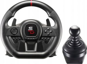 Subsonic SA5658, Steering wheel + Pedals + Joystick, PlayStation 4, Xbox One, Xbox One S, Xbox One X, Xbox Series S, Xbox Series X, D-pad, Options button, Share button, Wired, USB, Black 14