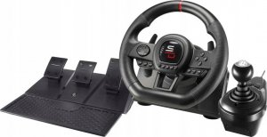 Subsonic SA5658, Steering wheel + Pedals + Joystick, PlayStation 4, Xbox One, Xbox One S, Xbox One X, Xbox Series S, Xbox Series X, D-pad, Options button, Share button, Wired, USB, Black 15