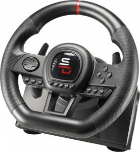 Subsonic SA5658, Steering wheel + Pedals + Joystick, PlayStation 4, Xbox One, Xbox One S, Xbox One X, Xbox Series S, Xbox Series X, D-pad, Options button, Share button, Wired, USB, Black 8