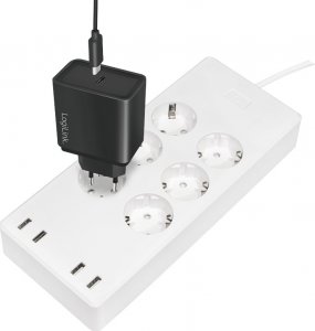 LogiLink LogiLink 6 gniazd Wi-Fi smart 1.8m biała 3