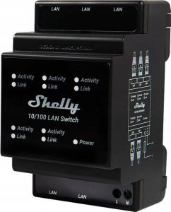 Switch Shelly Shelly Relais "Switch" 5 Ports 10/100 Mbit 1