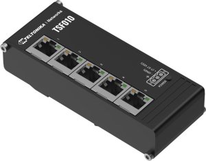 Switch Teltonika Teltonika NETWORKS TSF010 Flat Ethernet Switch Nie zarządzany Fast Ethernet (10/100) DIN rail Czarny 1