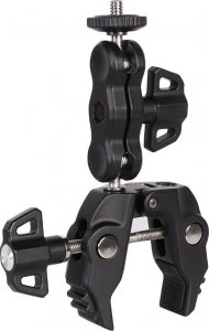 Hurtel Uchwyt zaciskowy na aparat fotograficzny i kamerę sportową GoPro Uchwyt zaciskowy na aparat fotograficzny i kamerę sportową GoPro 2