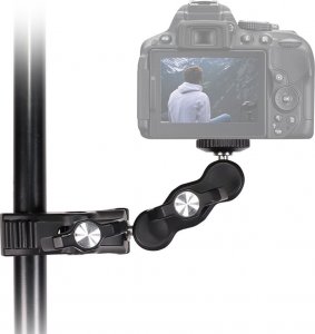 Hurtel Uchwyt zaciskowy na aparat fotograficzny i kamerę sportową GoPro Uchwyt zaciskowy na aparat fotograficzny i kamerę sportową GoPro 4