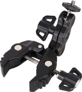 Hurtel Uchwyt zaciskowy na aparat fotograficzny i kamerę sportową GoPro Uchwyt zaciskowy na aparat fotograficzny i kamerę sportową GoPro 5