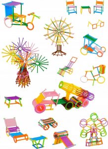 Gazelo Układanka patyki 170el G125455 14331 3