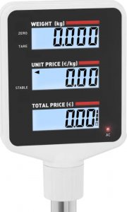 Steinberg Waga kontrolna stołowa sklepowa magazynowa LCD 15kg / 2g Waga kontrolna stołowa sklepowa magazynowa LCD 15kg / 2g 3