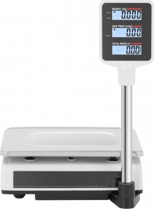 Steinberg Waga kontrolna stołowa sklepowa magazynowa LCD 15kg / 2g Waga kontrolna stołowa sklepowa magazynowa LCD 15kg / 2g 6