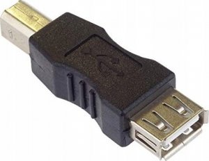 Adapter USB PremiumCord USB-A - USB-B Czarny  (kur-2) 3