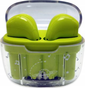 Słuchawki Vega SŁUCHAWKI BLUETOOTH DENMEN EARBUDS ZIELONE DL29 TWS> 5