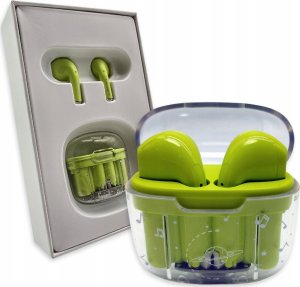 Słuchawki Vega SŁUCHAWKI BLUETOOTH DENMEN EARBUDS ZIELONE DL29 TWS> 6