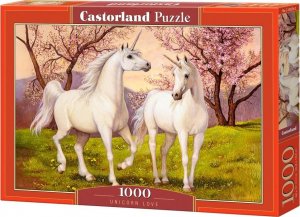 Castor Puzzle 1000 elementów Jednorożce zakochane 3