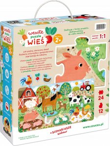 Czuczu Wesołe puzzle 24 elementy 2