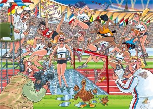 Tm Toys Puzzle Wasgij Letnie zawody 1000 elementów 2