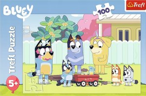 Trefl Puzzle 100 elementów Wesoły świat Bluey 2