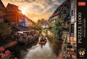 Trefl Puzzle 1000 elementów Premium Mała Wenecja Colmar Francja 3