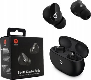 Słuchawki Apple Beats Studio Buds Wireless Earphones Earbuds, True Wireless Noise Cancelling, Bluetooth, Black 1