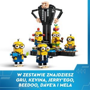 LEGO Minions Gru i minionki z klocków (75582) 7