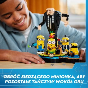 LEGO Minions Gru i minionki z klocków (75582) 4