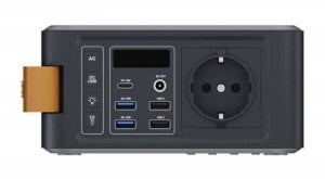 Powerbank EXD Išorinė baterija 24000mAh, PD18W, AC 120W, USB-C, 4xUSB 5