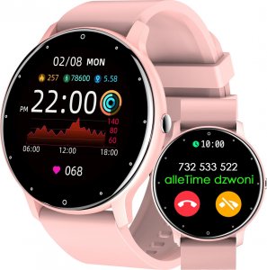 Smartwatch Gravity Asperia GT1-1 z torebką Różowy 16