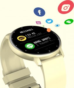 Smartwatch Gravity Asperia GT1-1 z torebką Różowy 3