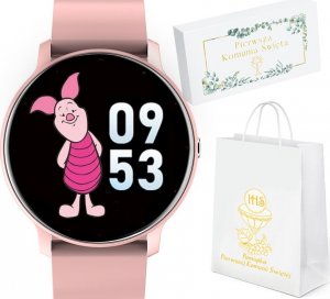 Smartwatch Gravity Asperia GT1-1 z torebką Różowy 11