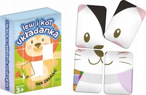Kangur Gra Układanka Lew i Kot 75338 2