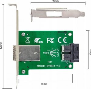 System przekazu sygnału AV Lindy Adap USB Typ C auf VGA Konverter 3