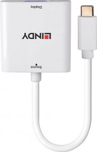 System przekazu sygnału AV Lindy Adap USB Typ C auf VGA Konverter 9