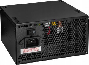 Akyga Zasilacz ATX 500W Akyga AK-C1-500 P4+4 2x PCI-E 6+2 pin 4x SATA 2x Molex APFC FAN 12cm 3