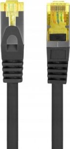 Lanberg Patchcord S/FTP kat.6A 3m LSZH CU fluke passed czarny 2