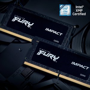 Pamięć do laptopa Kingston Fury Impact, SODIMM, DDR5, 32 GB, 6400 MHz, CL38 (KF564S38IBK2-32) 7