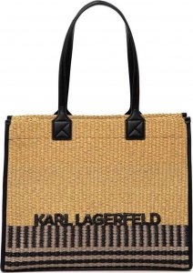 Karl Lagerfeld Torba na zakupy marki Karl Lagerfeld model 231W3022 kolor Czarny. Torebki damski. Sezon: Wiosna/Lato NoSize 1